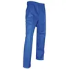 Image de Pantalon de travail LMA 100141 CLOU taille 58 bleu bugatti braguette à boutons coton