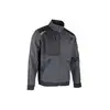 Image de Veste bicolor cyclope zippée gris noir t xl lma 2431 858363