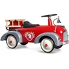 Image de Porteur Pompiers - BAGHERA - Métal et bois - Cloche et échelles en bois