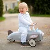 Image de Porteur Avion en métal BAGHERA pour enfant à partir de 1 an - Gris - 4 roues