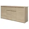 Image de Betty Buffet Bas Contemporain Decor Chene - L 185 Cm