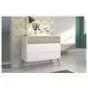 Image de Commode - aalborg - 3 tiroirs - blanc - style scandinave - 90,8 x 40 x 77,5 - parisot AALBORG3500CO3T