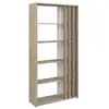 Image de Bibliothèque bloom-183cm-4 étagères-panneaux de particuleslook chêne japonais 9914BIBL