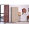 Image de Armoire Varia - Décor Chene Et Blanc - 2 Portes - 2 Tiroirs - 80,7 X 185 X 51,3