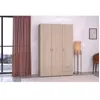 Image de Armoire Varia - Décor Chene - 3 Portes - 2 Tiroirs - 120,3 X 185 X 51,3