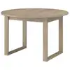 Image de Table a manger extensible - betty - ronde - décor chene - 4 6 personnes - 120 155 x 120 x 75 cm - parisot 0191TARO