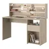 Image de Bureau avec réhausse escale - décor chene - l 138 x p 60 x h 120 cm - parisot 3580BURE