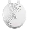 Image de Abattant WC MDF Orbella blanc argent