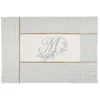 Image de Tapis 60x90 cm Constance azur coton