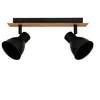 Image de Rampe 2 spots orientables Atelier noir