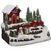 Image de Village de Noël tracteur 10 LED