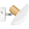 Image de Applique spot orientable métal Hyde blanc