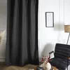 Image de Rideau isolant polaire 135x240 cm noir