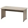 Image de GAMI - Table bureau 160 cm panneaux JAZZ Made in France - Marron