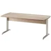 Image de GAMI - Table bureau 160 pieds metal JAZZ Made in France - Marron cappuccino