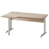 Image de Bureau dangle compact GAMI JAZZ avec pied métal - Marron cappuccino