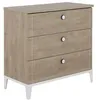 Image de COMMODE 3 TIROIRS - NATUREL L:95 H:91 P:46 - Décor Chêne blond - MARCEL - Made in France