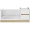 Image de Lit Mia - GALIPETTE - Extensible - Banc - Commode - Blanc - A monter soi-même