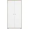 Image de Armoire 2 portes bois blanc 1P3F173