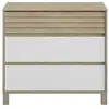 Image de Commode Achil 95 X 45 X 86 Cm Design Blonde Oak