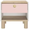 Image de Chevet 1 Tiroir 1 Niche Rose