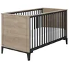 Image de Lit bébé 70X140 MARCEL - Marron clair - Galipette - Evolutif - Hauteur réglable