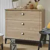Image de Commode Marcel 95 X 46 X 91 Cm Design Blonde Oak