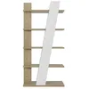 Image de Bibliothèque epura séparateur de pièce effet bois chêne mat