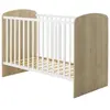Image de Lit Bébé 70x140 Cm - Bois Blanc