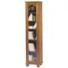 Image de Bibliothèque 1 Grande Porte Vitrée Chêne