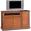 Image de Meuble TV Hifi Style Louis Philippe 3 Portes - Alsace - Merisier - Porte(s) - Marron - Laqué