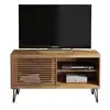 Image de Meuble tv 50 pouces 1 porte coulissante 3 niches l 120 h 65 p 33 cm 90002.057