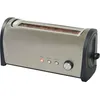 Image de Grille pain 1 tranche KITCHENCHEF - Inox brossé - Thermostat variable 6 positions de brunissage