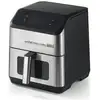 Image de Friteuse Airfryer Connectée Kitchen Chef Wifry-chef 7 L Acier Inoxydable Noir 34,5x30,2x38,6 Cm
