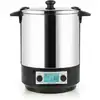 Image de Nature&saveurs - stérilisateur de bocaux électrique cuve inox avec écran lcd et minuteur 12l 1650w nsst12ina - NSST12INA