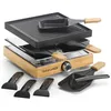 Image de Naturamix Appareil à raclette 4 personnes 750w - RACWOOD4