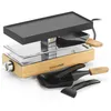 Image de Naturamix Appareil à raclette 2 personnes 440w bois - RAC.WOOD-2