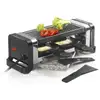 Image de Raclette Duo Grill/pierre350w Noire Kitchenchef - Gr202-350n