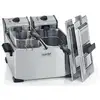 Image de Kitchenchef Kcpfr70x Friteuse Double 7 L Autonome 4000 W Acier Inoxydable