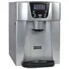 Image de Kitchen chef - machine à glaçons 140w 12kg24h et distributeur d'eau silver hzb12eau -