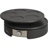 Image de KITCHEN CHEF KSLW-170F Crepière double plaque - Noir