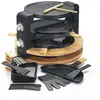 Image de Kitchen chef - appareil à raclette 810 personnes 1500w + gril + crêpière kcwood.8.super -