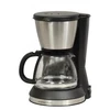 Image de Kitchen Chef Ksmd230 Cafetiere - 6 Tasses - Inox/noir