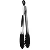 Image de Pince de cuisine acier et silicone, Mastrad Noir - MASTRAD