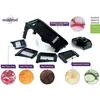 Image de MASTRAD Mandoline multi-lames F21000 - 5 lames - Noir