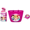 Image de STAMP - DISNEY PRINCESSES - Combo Corbeille + Bidon + Sonnette - Fille - A partir de 3 ans