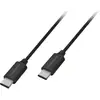 Image de Câble De Charge Et De Synchronisation Usb C/usb C - 3a Noir Thomson