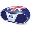 Image de Bigben Cd58gb Radio Cd/usb/mp3 Portable - United Kingdom - Bleu