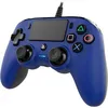 Image de Manette de jeu filaire compacte - NACON - PS4 - Bleue - 2 moteurs à vibrations