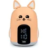 Image de Réveil & Veilleuse Mia le chat - BIGBEN - 3 mélodies - Intensité lumineuse réglable - Affichage heure